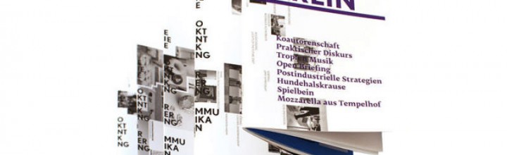 Lecture Performance: Improvisation. Arbeiten in komplexen Prozessen