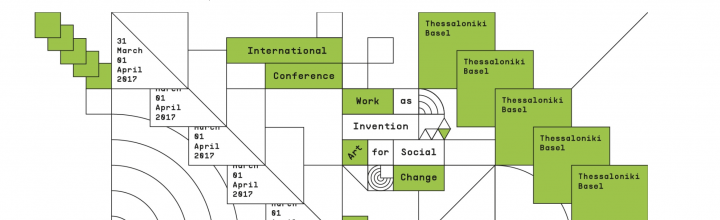 WORK AS INVENTION. ART FOR SOCIAL CHANGE WORK AS INVENTION. ART FOR SOCIAL CHANGE
