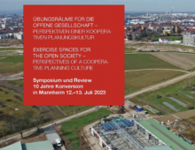 Symposium “EXERCISE SPACES FOR THE OPEN SOCIETY – PERSPECTIVES OF A COOPERATIVE PLANNING CULTURE”
